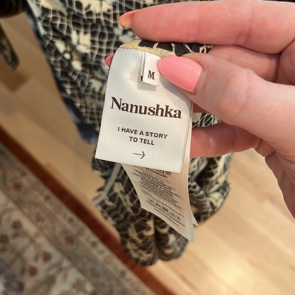 Nanushka Verity Dress Sz M - Picture 11 of 11